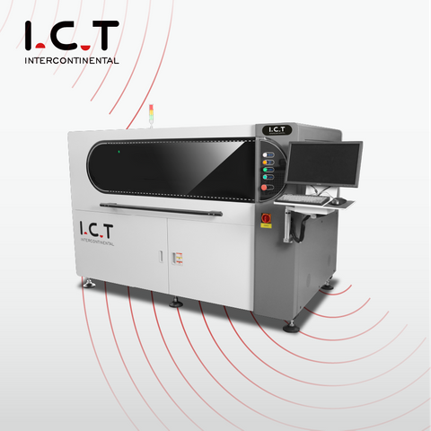 TIK-1200 |Printer Stensil LED Sepenuhnya Otomatis SMT 1,2 Meter
