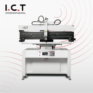 TIK-P12 |Printer Stensil Layar SMT Semi-Otomatis Presisi Tinggi di Jalur Perakitan SMD