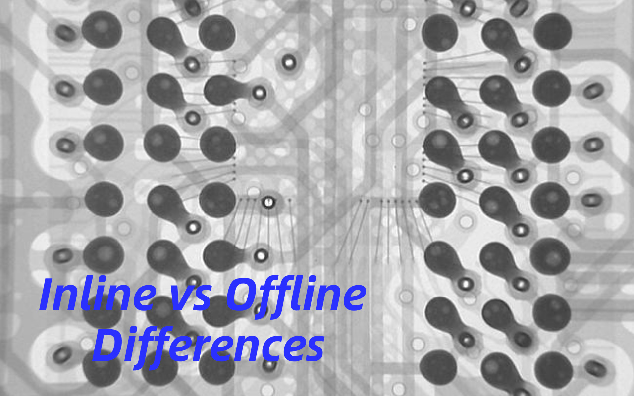 1. Inline vs Offline X-ray Why Choosing the Wrong One Is Costly 1. X-ray Inline vs Offline Mengapa Memilih Yang Salah Itu Mahal