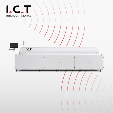 ICT-Lyra733N |Oven Reflow SMT Udara Panas Desain Modular