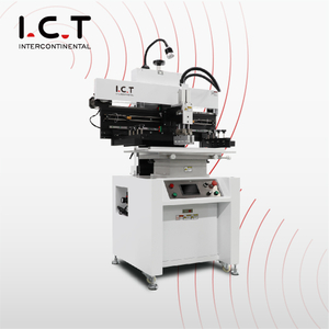 ICT-P6丨Mesin Cetak Pasta Solder SMD semi-otomatis Printer SMT