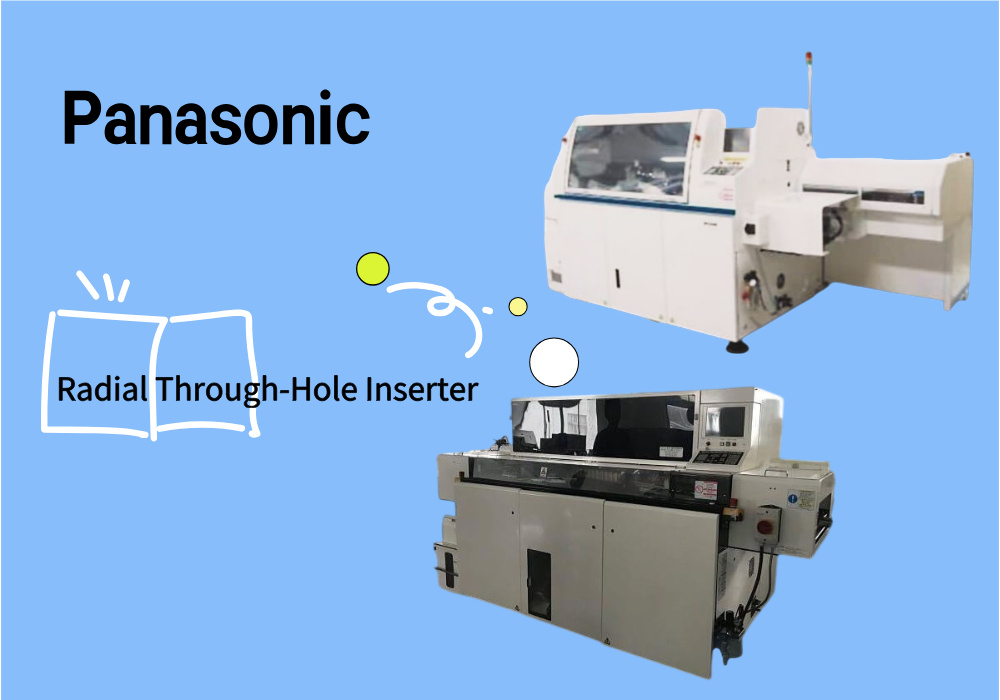 Panasonic Radial Through-Hole Inserter Penyisip Lubang Melalui Radial Panasonic