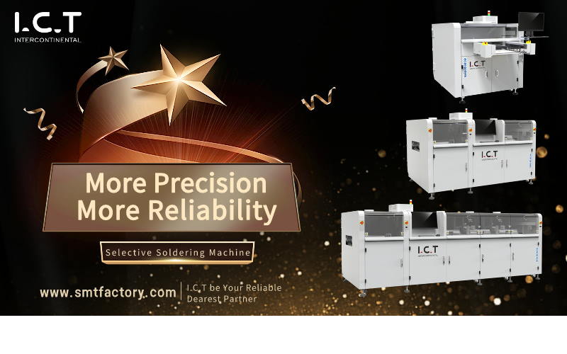 I.C.T-On-line Selective Wave Soldering Machine main 4-2 Mesin Penyolderan Gelombang Selektif ICT-On-line utama 4-2