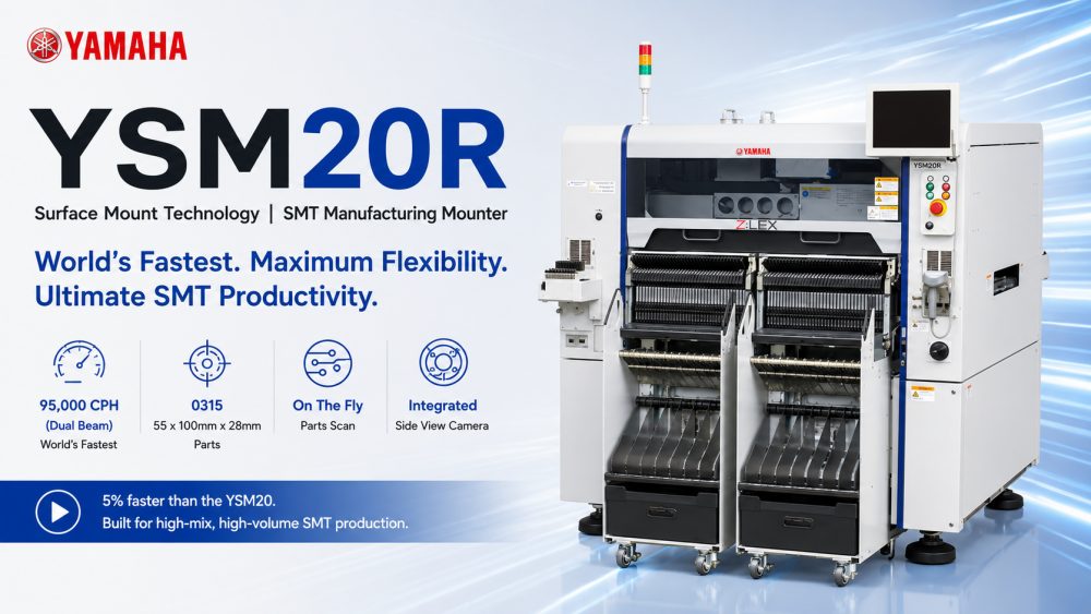 YSM20R Yamaha Modular Smt Line Chip Mounter Machine Mesin Pemasangan Chip Jalur Smt Modular Yamaha YSM20R