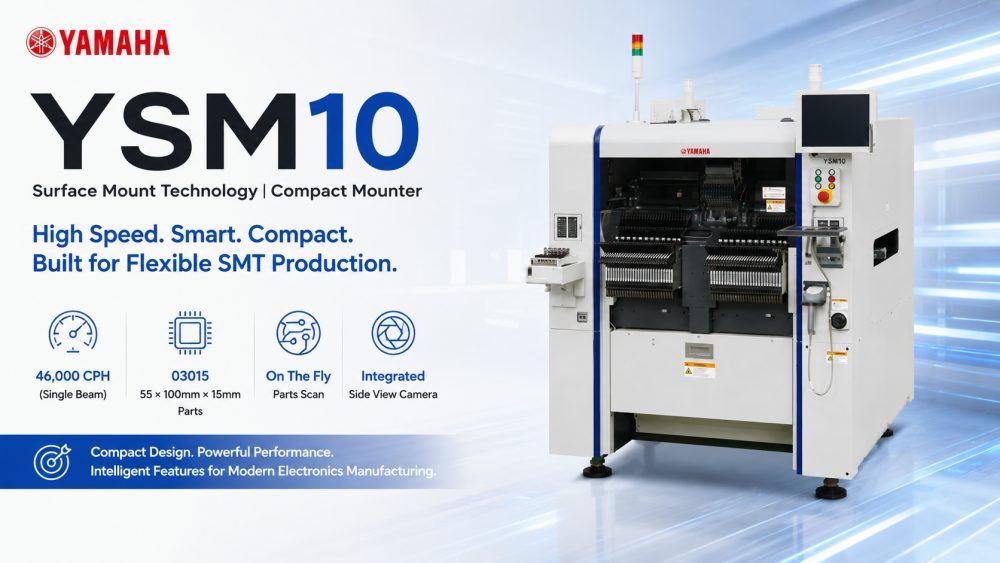 YSM10 Yamaha Smt Pick And Place Machine YMS10 Yamaha SMT Pick and Place Machine