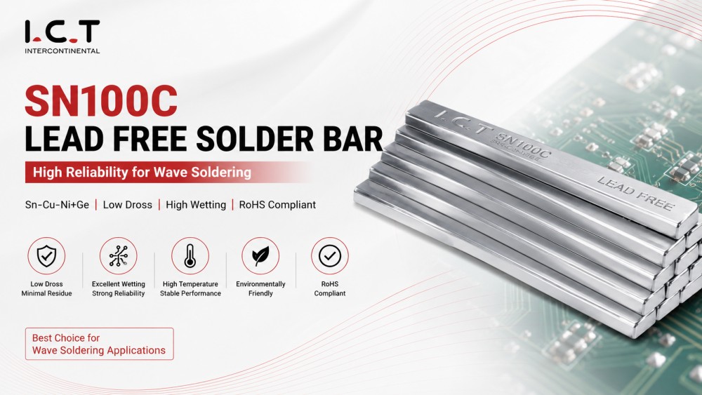 SN100C Lead Free Solder Bar Batang Solder Bebas Timbal SN100C