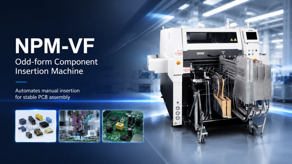 Odd-form Component Insertion Machine NPM-VF Mesin Penyisipan Komponen Bentuk Ganjil NPM-VF