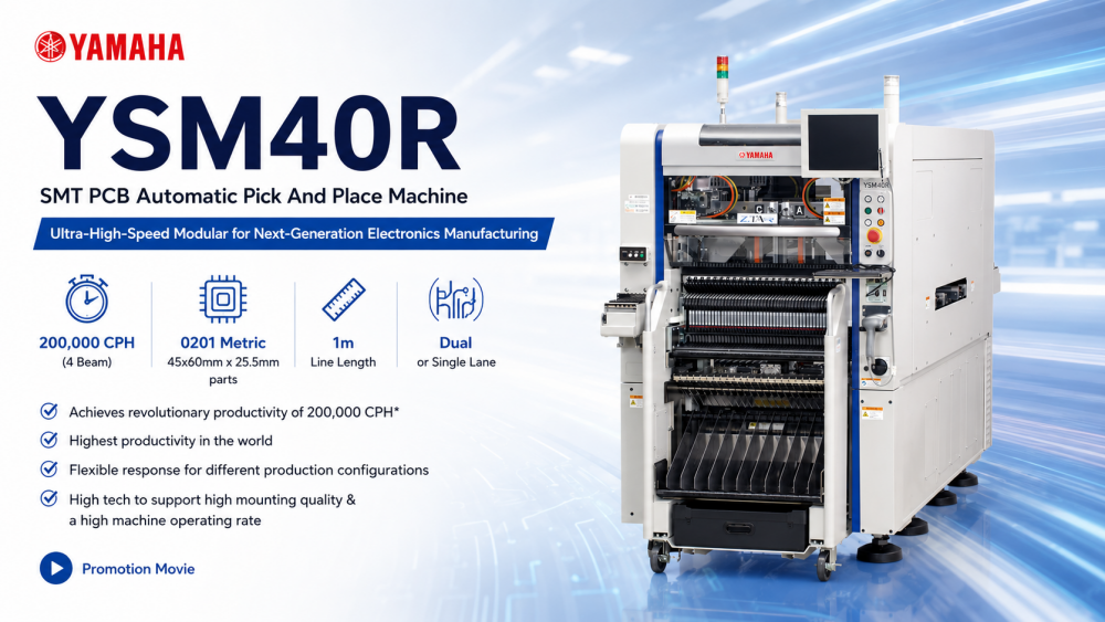 Yamaha Yamaha SMT PCB Automatic Pick And Place Machine Mesin Pick And Place Otomatis Yamaha Yamaha SMT PCB