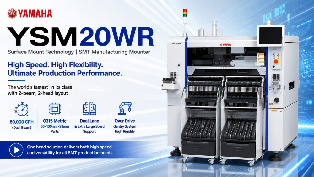 Yamaha YSM20WR SMT machine Mesin SMT Yamaha YSM20WR
