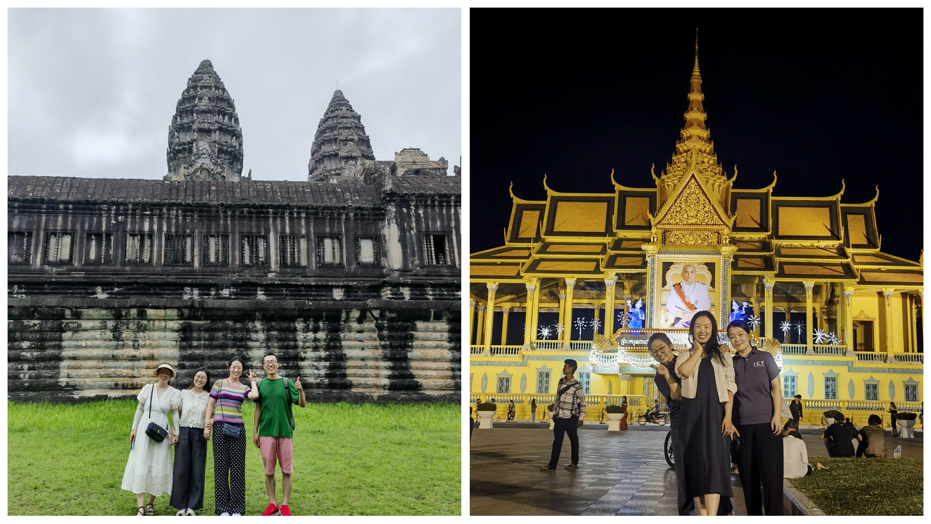 Istana Agung Kamboja dan Angkor Wat