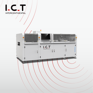 ICT-SS550P1 |Mesin Penyolderan Gelombang Selektif PCB Online Otomatis Penuh dengan 2 Pot Solder 