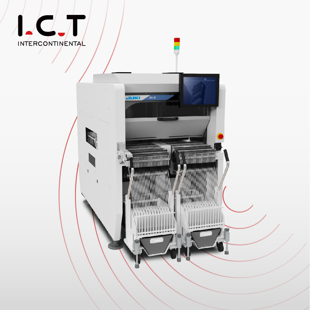 TIK | JUKI SMT Pilih LED dan Tempatkan Chip Mounter untuk Ponsel Batangan dengan Reflow Oven