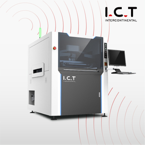 Bingkai Layar LED SMT Online Otomatis Penuh Printer Tempel Solder Model Kelas Atas ICT-6534