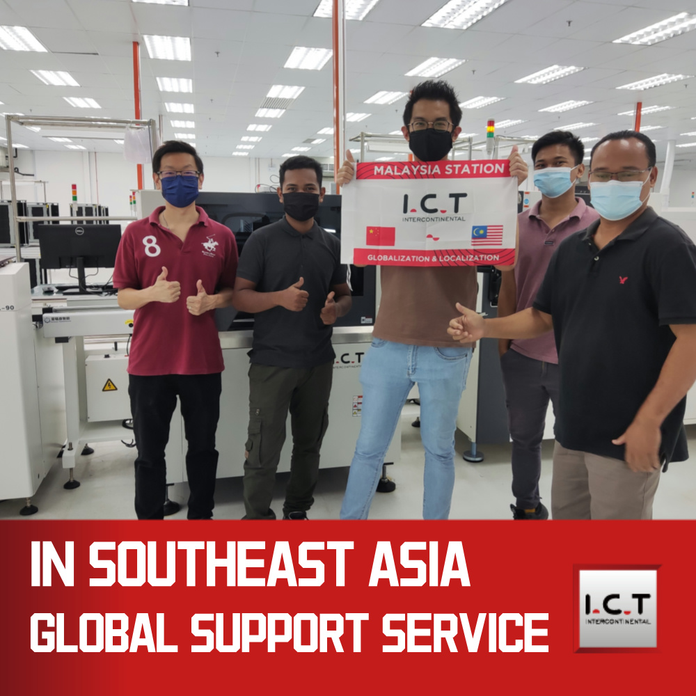 ICT-4034 Mesin Pencetakan PCB SMT Full-Auto Kualitas Tinggi