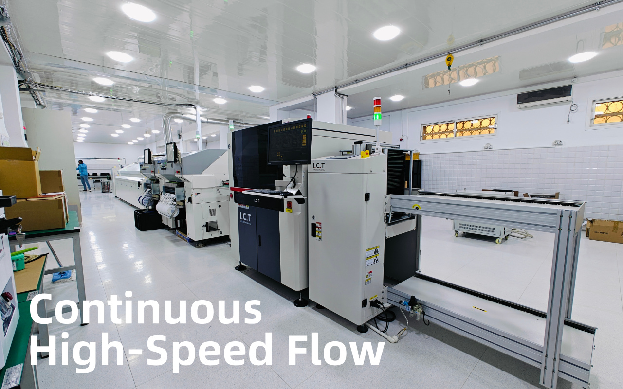 3. Tata Letak Sebaris – Dirancang untuk Aliran Kecepatan Tinggi yang Stabil