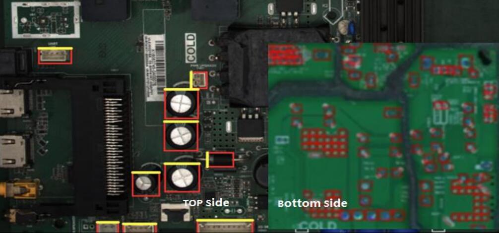  Sistem Optik Inspeksi AOI Sisi Ganda DIP On-line