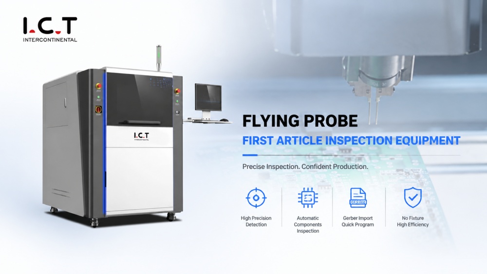 Peralatan Inspeksi Artikel Pertama Flying Probe