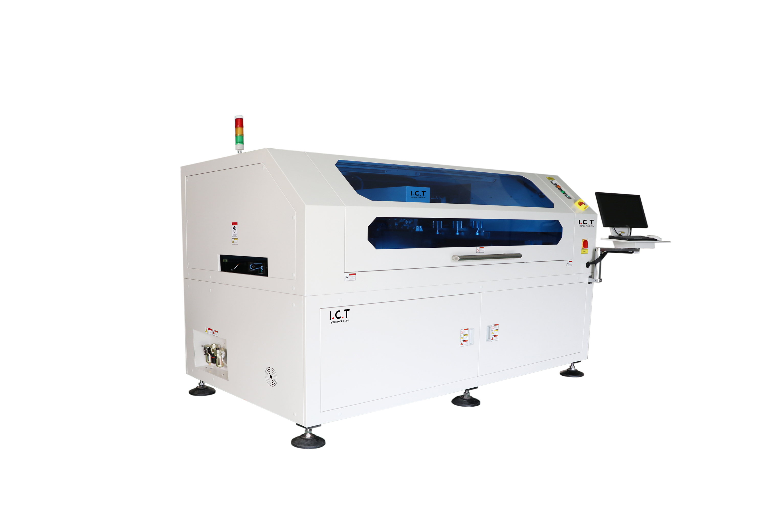 ICT-1200 Mesin Printer Stensil SMD 1,2 Meter