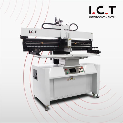 Stensil Printer Pasta Solder Mesin Otomatis Cetak SMT PCB Presisi Tinggi