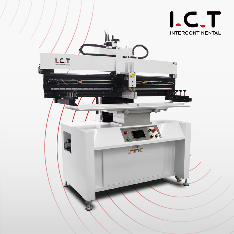 Stensil Printer Pasta Solder Mesin Otomatis Cetak SMT PCB Presisi Tinggi