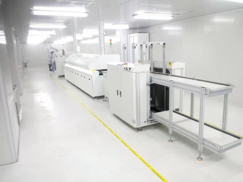 Lini produksi SMT otomatis penuh ICT untuk TV LED Bar di Aljazair