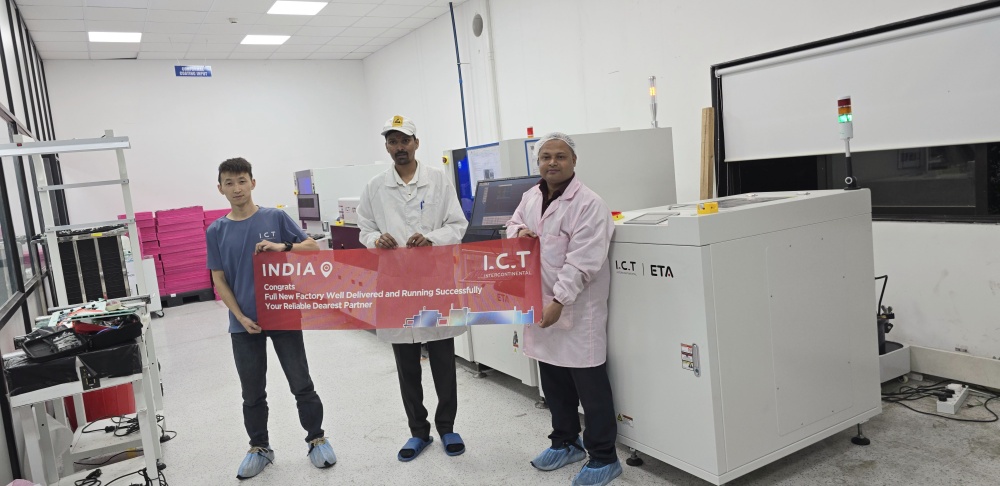 Mesin Jalur ICT SMT di India