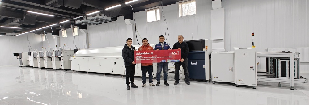 Dukungan Teknis ICT SMT dan DIP Line di Uzbekistan