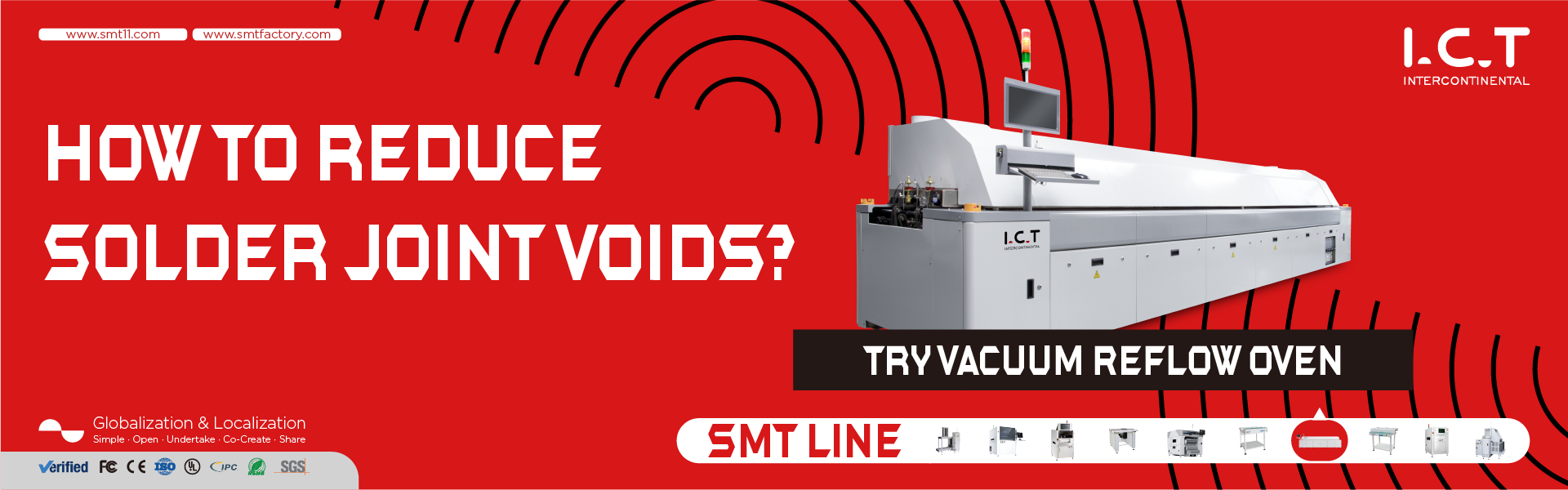 spanduk mesin solder reflow vakum smtfactory