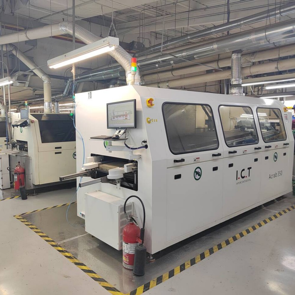 TIK-Acrab450 | Mesin Penyolderan Gelombang Nitrogen di Jalur DIP