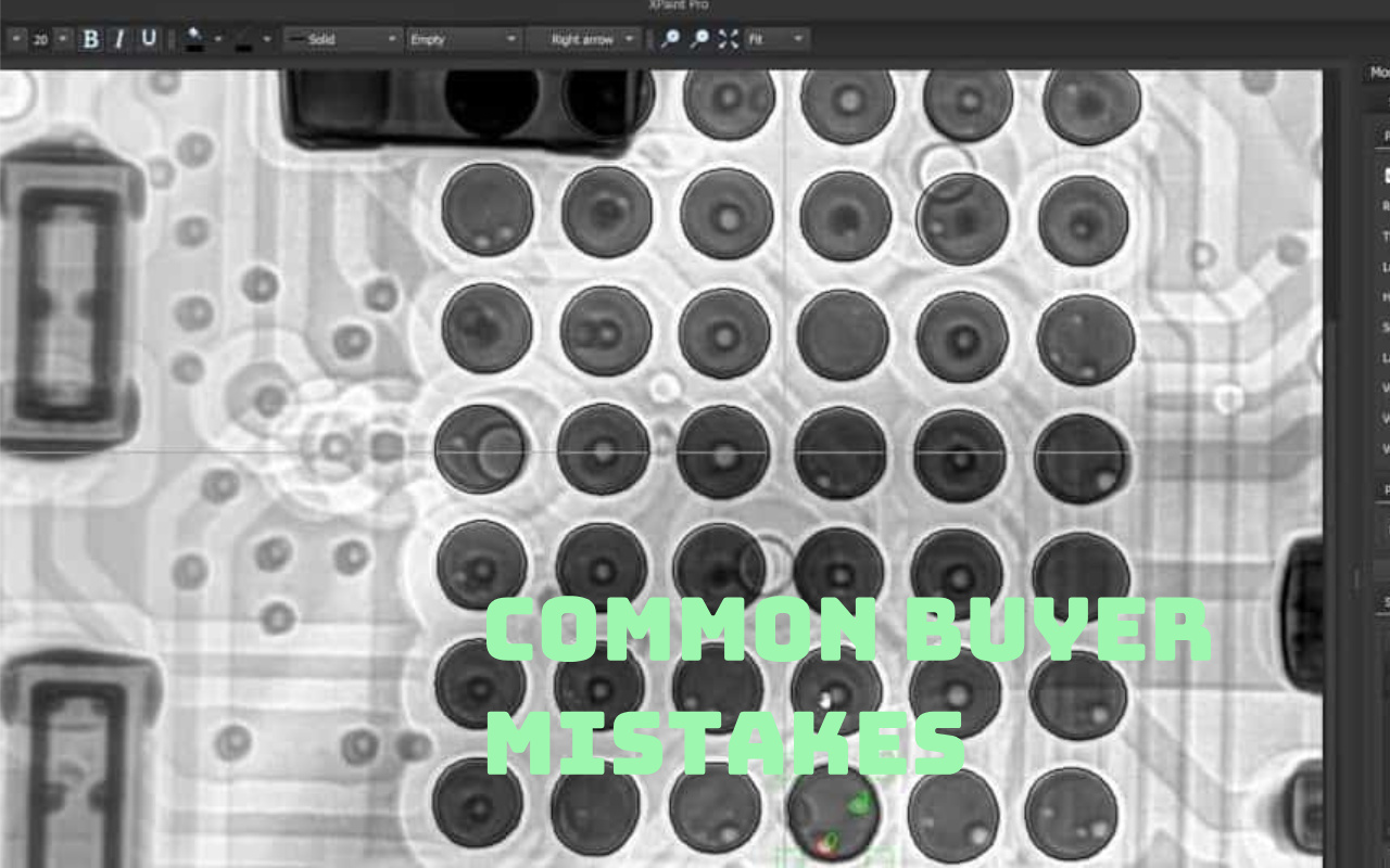 8. Common Mistakes Buyers Make When Choosing a PCBA X-Ray System 8. Kesalahan Umum yang Dilakukan Pembeli Saat Memilih Sistem X-Ray PCBA