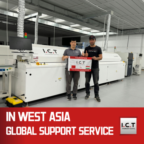 ICT-Lyra733N |Oven Reflow SMT Udara Panas Desain Modular