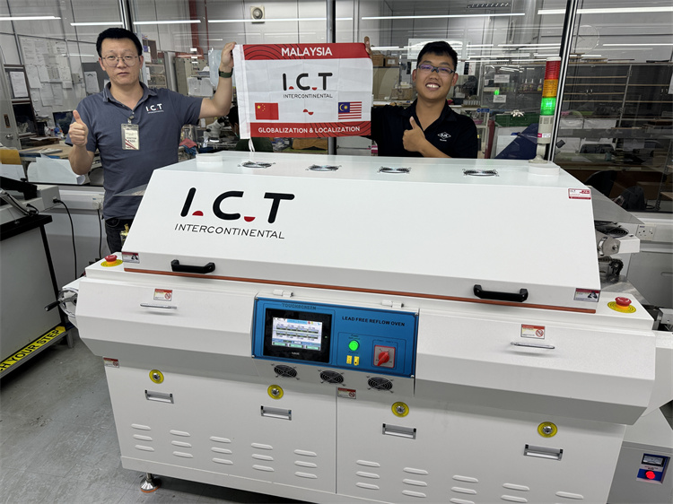 Oven Reflow T4 yang disesuaikan dengan lebar konveyor 400mm (1)
