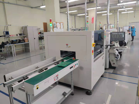 Konveyor Inspeksi Tautan PCB SMT jalur ganda