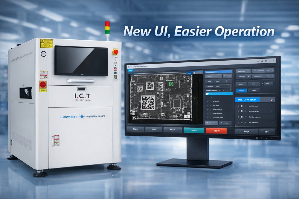 Mesin penandaan laser SMT