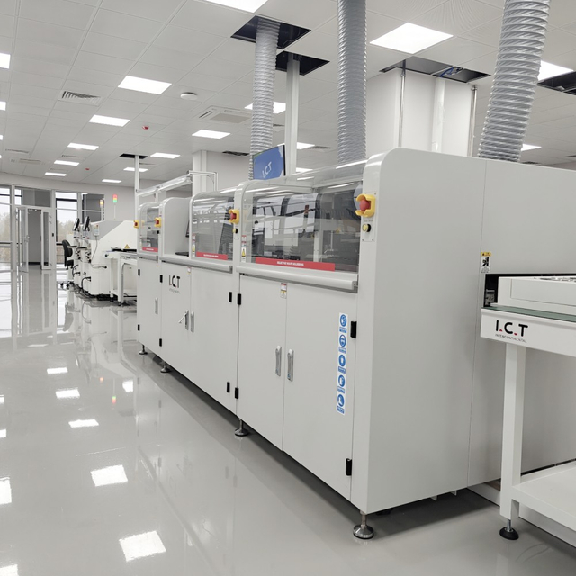 TIK-SS550 | Mesin Penyolderan Gelombang Selektif Online Otomatis Penuh 