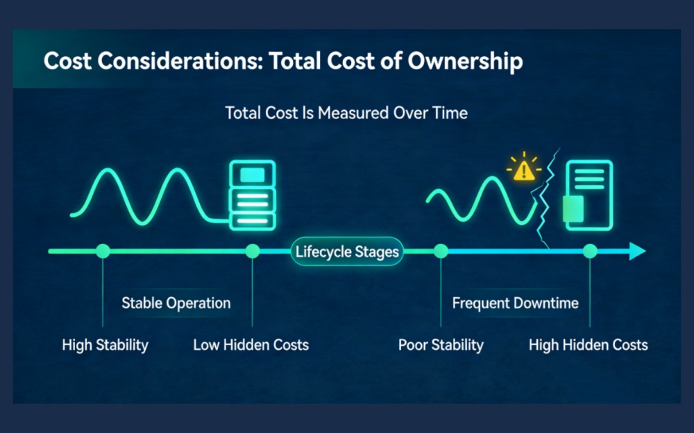 Total Biaya Diukur Seiring Waktu