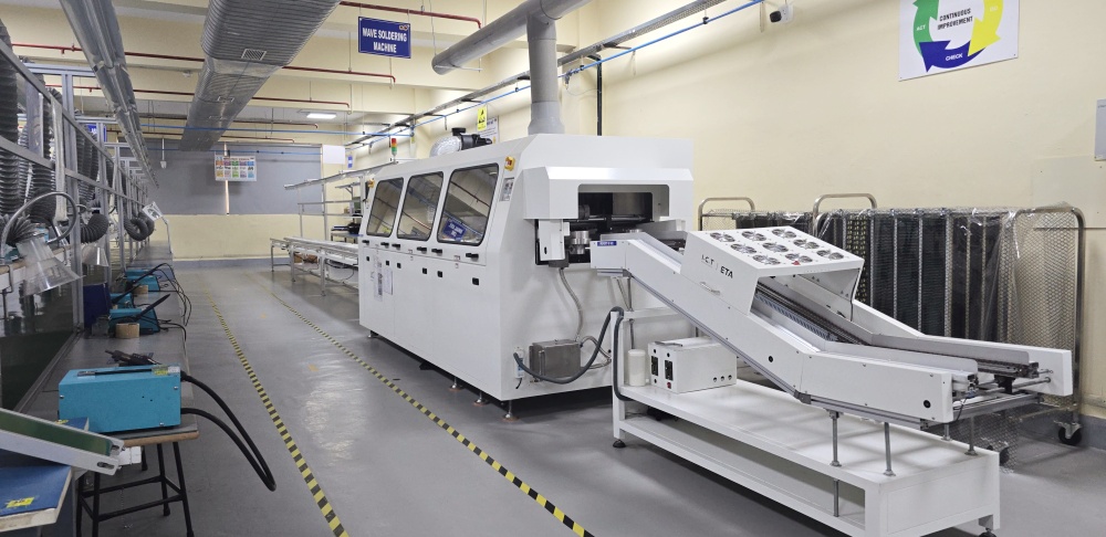 Mesin ICT DIP Line di India