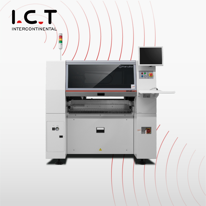 TIK |Samsung SM482 Pilih dan Tempatkan Mesin Mesin Perakitan SMT PCB dengan 4 Kepala