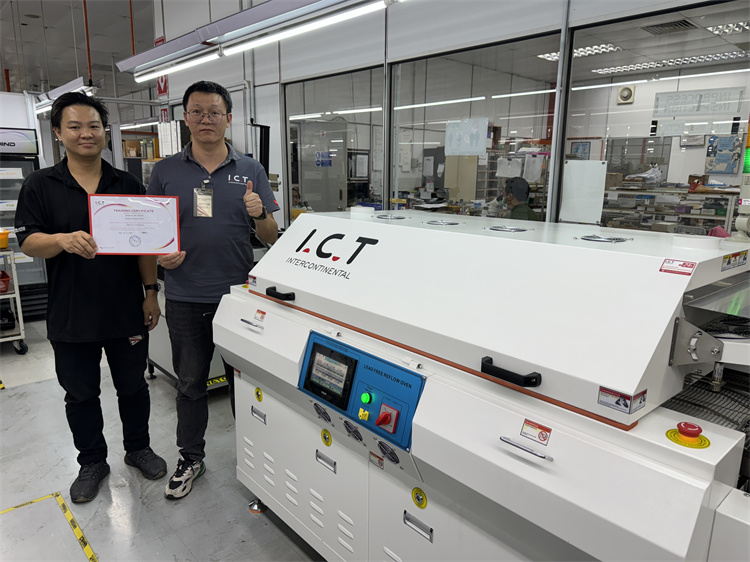 Oven Reflow T4 yang disesuaikan dengan lebar konveyor 400mm (2)