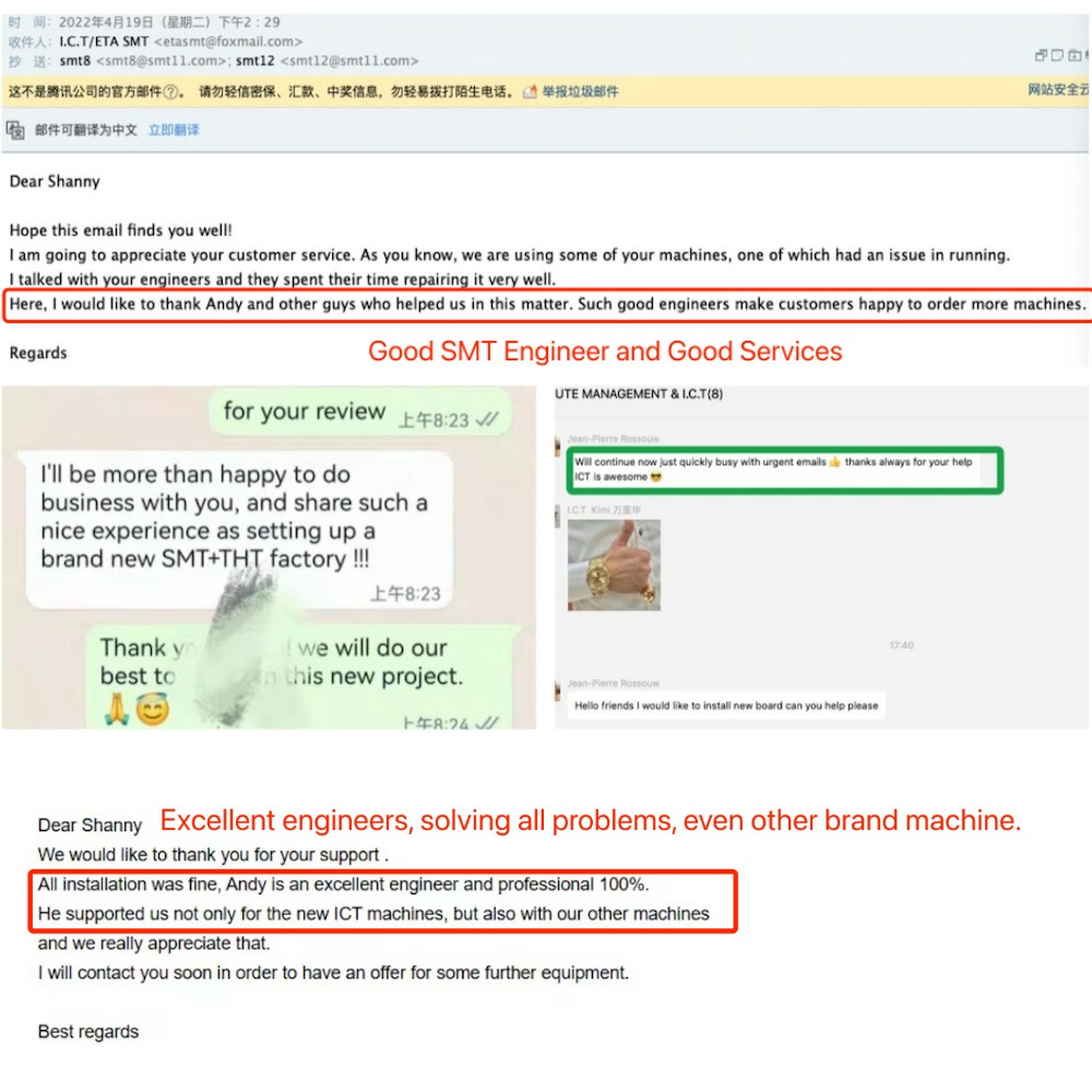 Mesin Printer Stensil Layar SMT PCB Otomatis Penuh Model Otomatis ICT-5151 