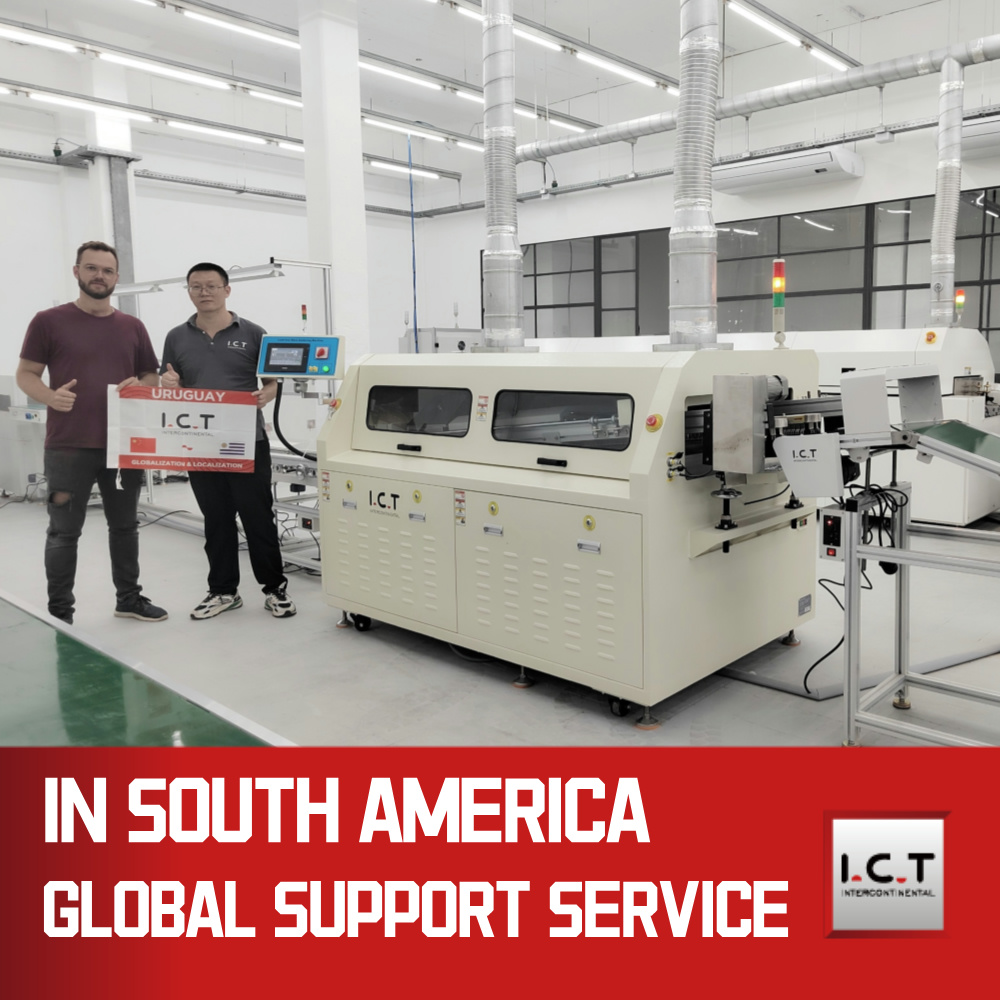 Mesin Solder Peralatan Solder Gelombang PCB Efisiensi Tinggi