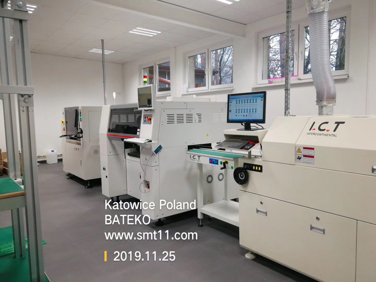 jalur perakitan pcba, mesin pick & place, mesin pemuat pcb