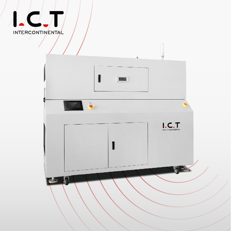 ICT丨PCB logam Penyemprotan perekatan lini produksi UV SMT Coating