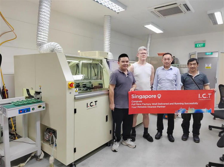 2311 Mesin solder gelombang selektif online ICT di Asia