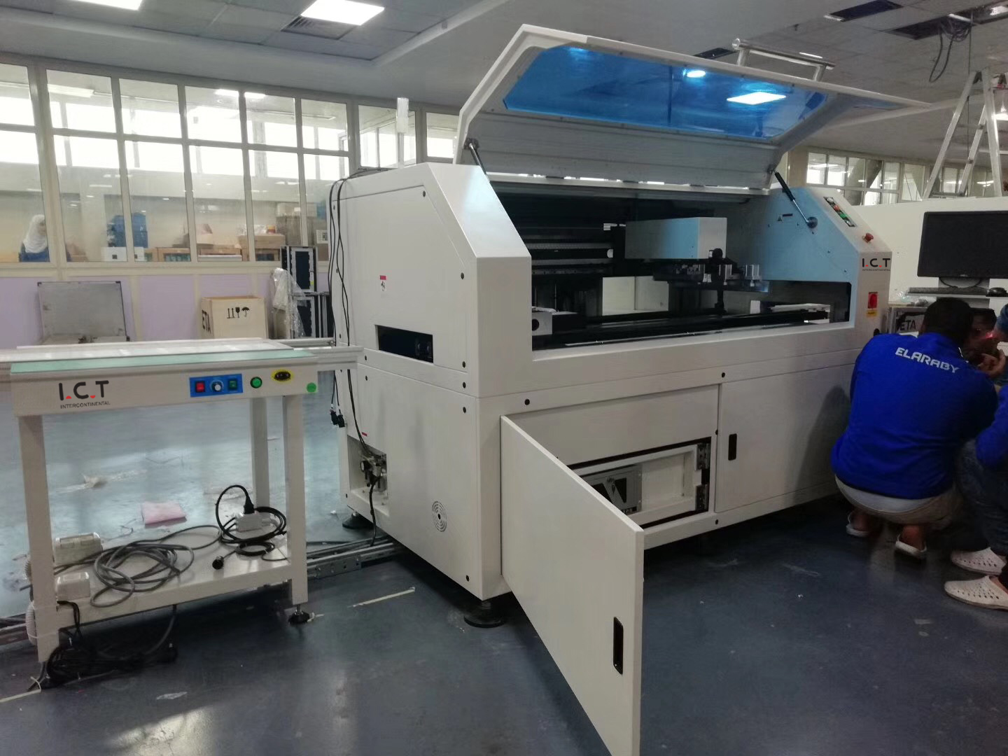 Seluruh Lini Produksi SMT PCBA Semi-otomatis
