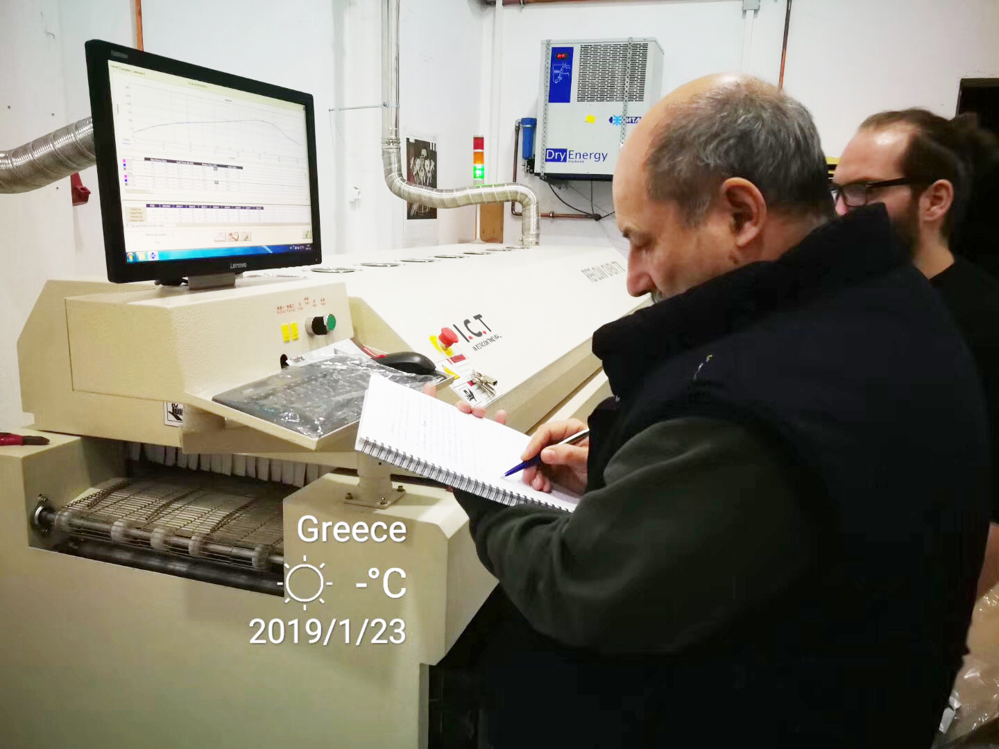 lini produksi smt mesin pick and place smt