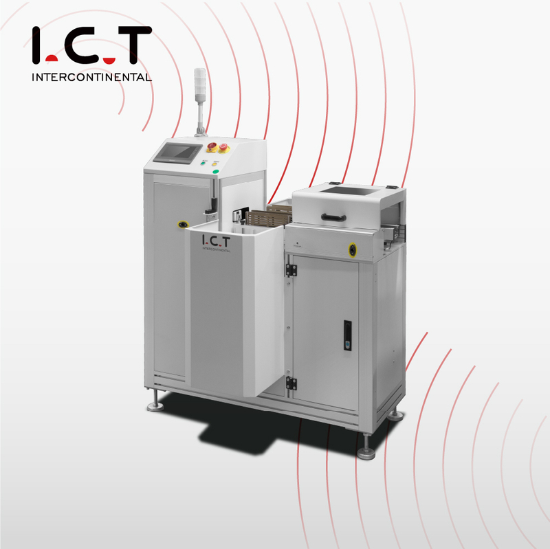 Majalah Penanganan PCB Inline Otomatis Canggih ICT Pemuat Kelas Atas SMT