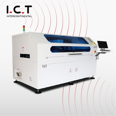 ICT-1200 Mesin Printer Stensil SMD 1,2 Meter