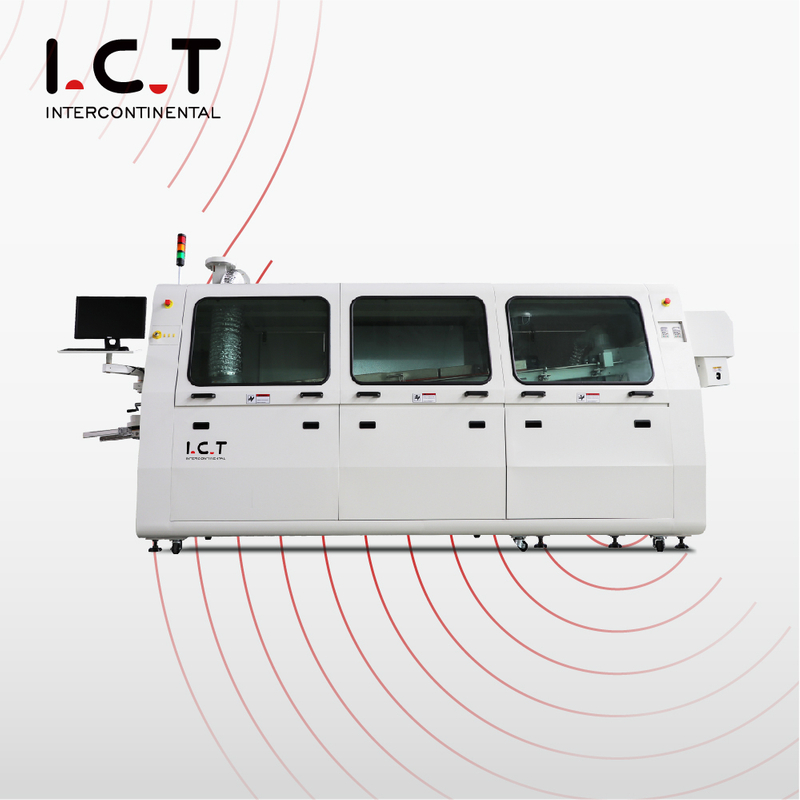 ICT-Acrab350 |Mesin Solder Gelombang Nitrogen DIP PCB Stabilitas Tinggi