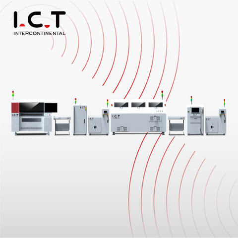 Seluruh Lini Produksi SMT PCBA Semi-otomatis